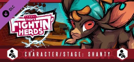 Game cover: Them's Fightin' Herds: Shanty