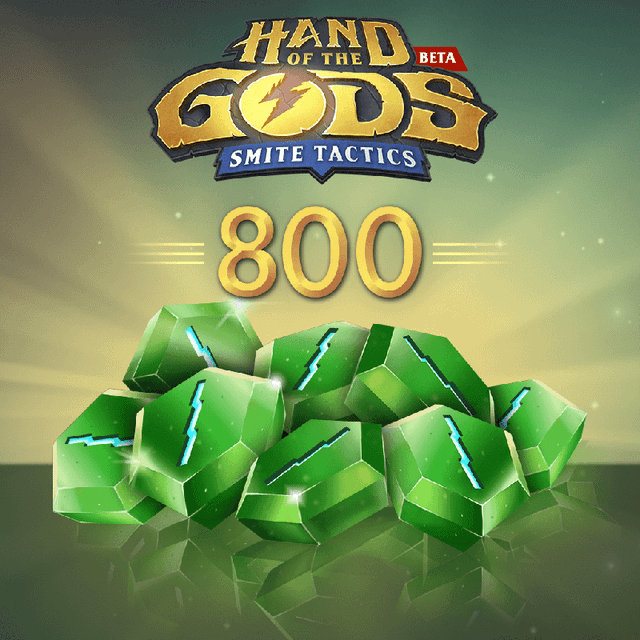 Game cover: Hand of the Gods: Smite Tactics - 800 Runes
