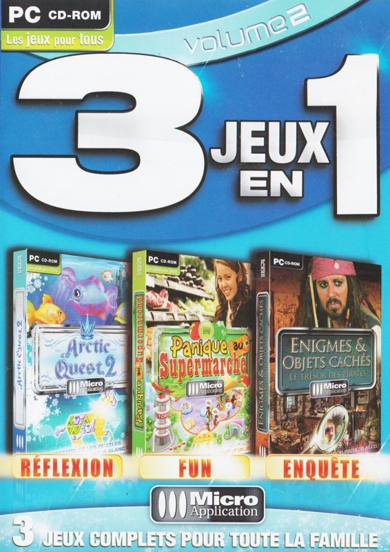 Game cover: 3 jeux en 1: Volume 2