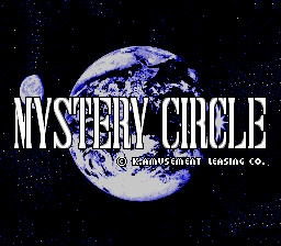 Game cover: Mystery Circle
