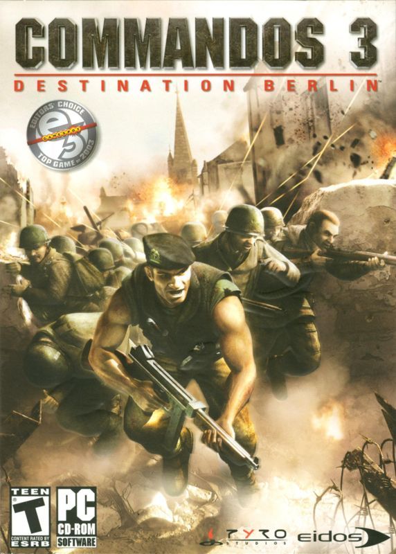 Game cover: Commandos 3: Destination Berlin