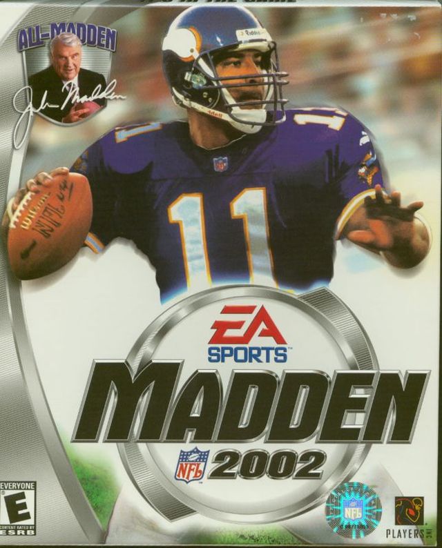 Game cover: Madden NFL 2002