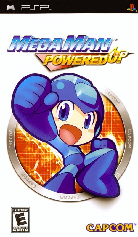 Game cover: Mega Man Powered Up