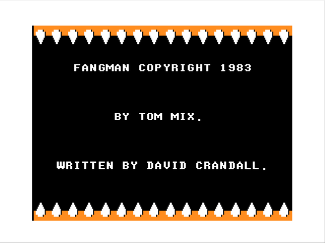 Game cover: Fangman