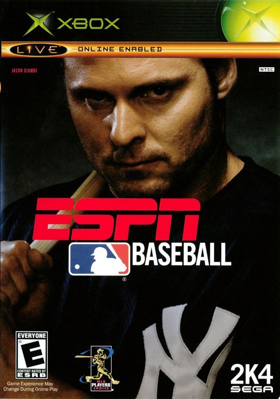 Game cover: ESPN Major League Baseball