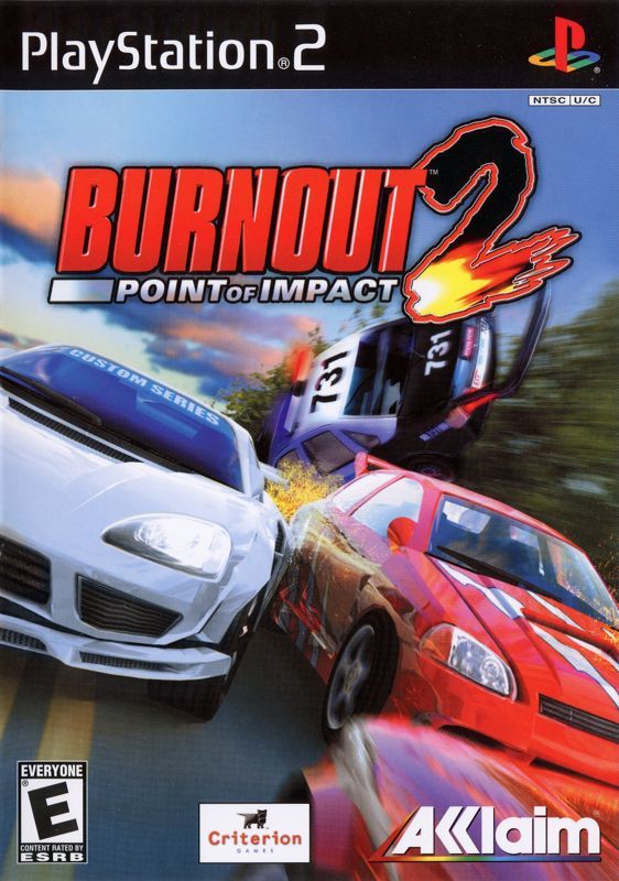 Game cover: Burnout 2: Point of Impact