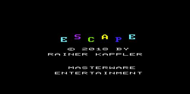 Game cover: Escape