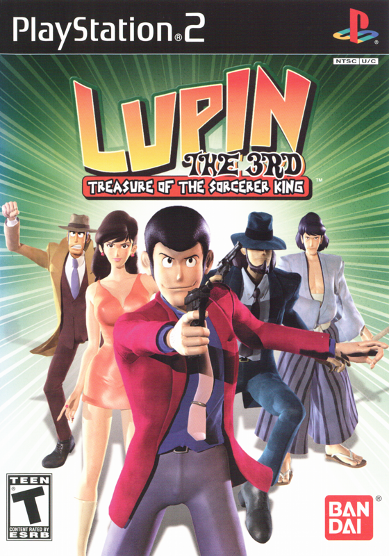 Game cover: Lupin the 3rd: Treasure of the Sorcerer King