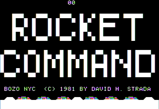 Game cover: Rocket Command