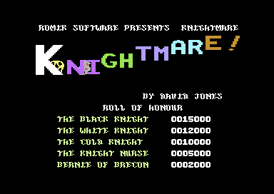 Game cover: Knightmare!