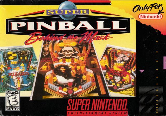 Game cover: Super Pinball: Behind the Mask