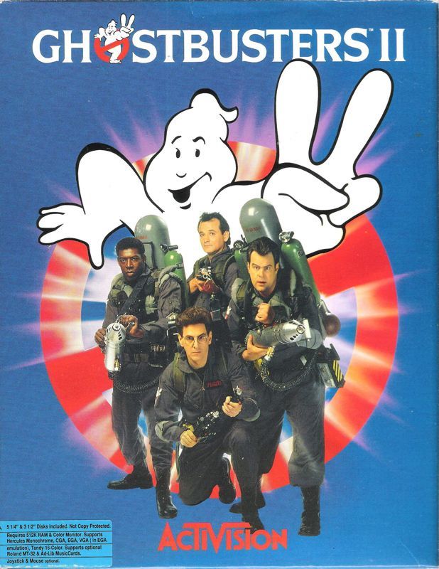 Game cover: Ghostbusters II