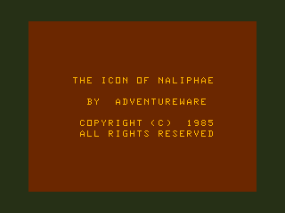 Game cover: The Icon of Naliphae