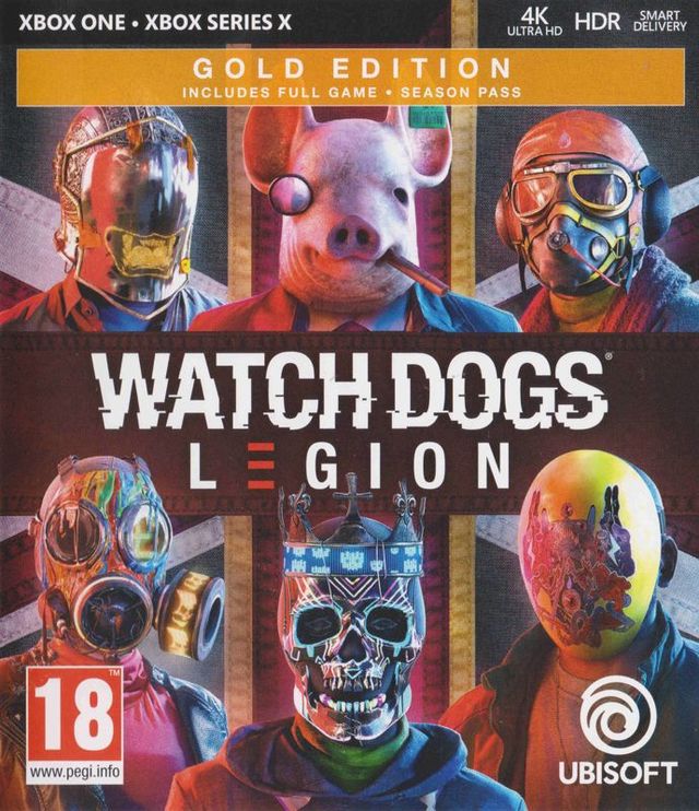 Game cover: Watch Dogs: Legion (Gold Edition)