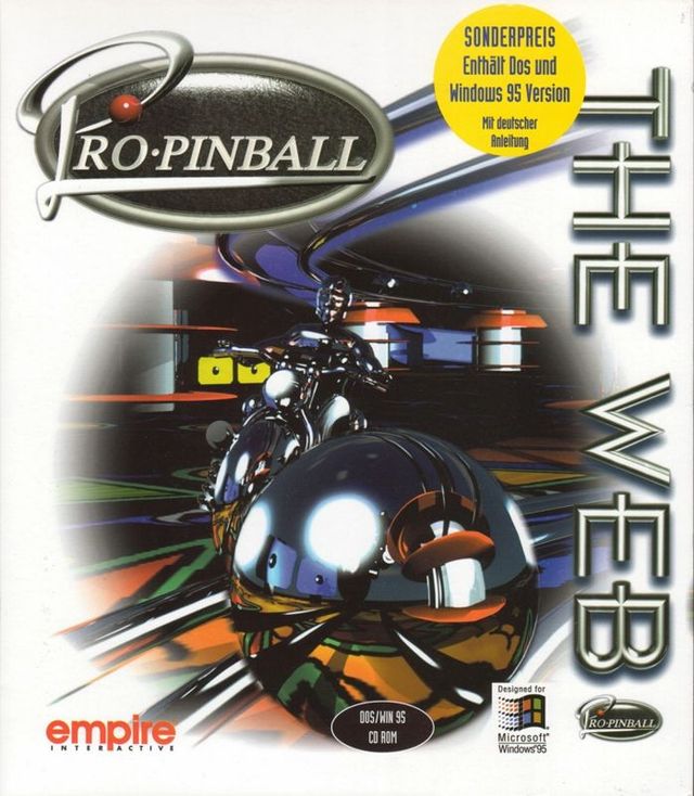 Game cover: Pro Pinball: The Web