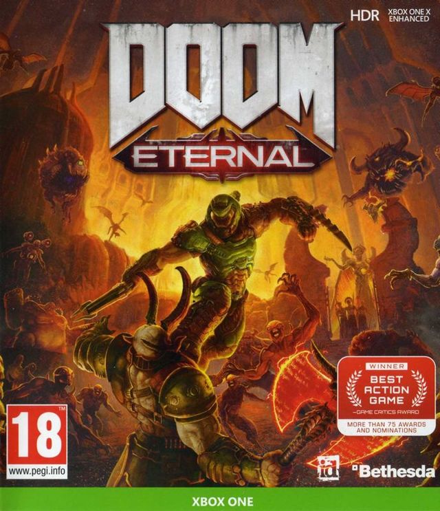 Game cover: Doom Eternal (Amazon.co.uk Edition)