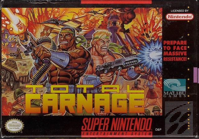 Game cover: Total Carnage