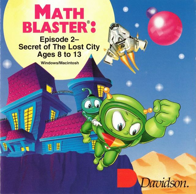 Game cover: Math Blaster: Episode 2 - Secret of the Lost City