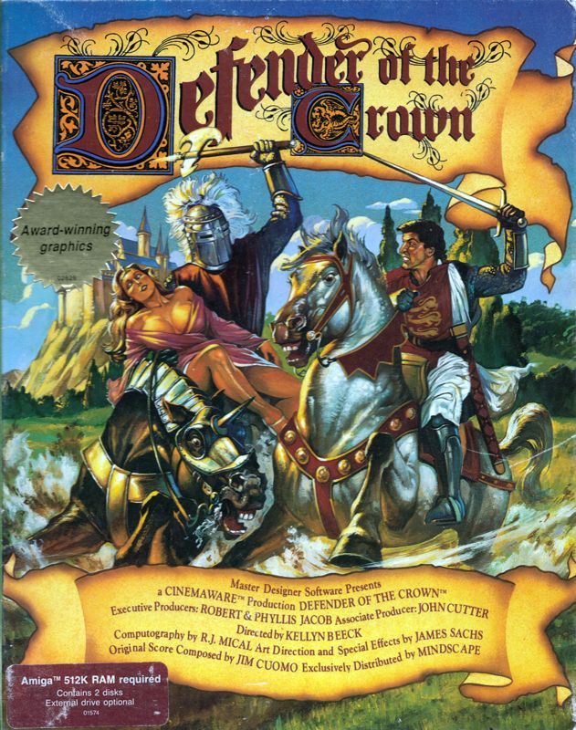 Game cover: Defender of the Crown
