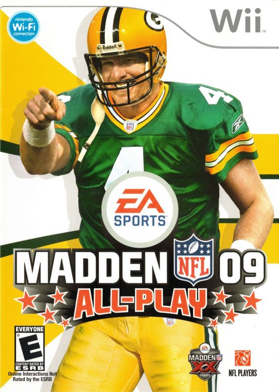 Game cover: Madden NFL 09 All-Play