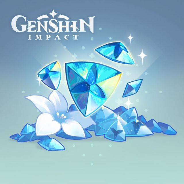 Game cover: Genshin Impact: 1,980 Genesis Crystals