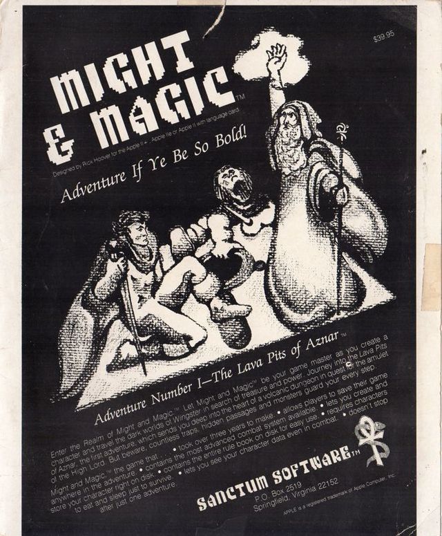 Game cover: Might & Magic: The Lava Pits of Aznar