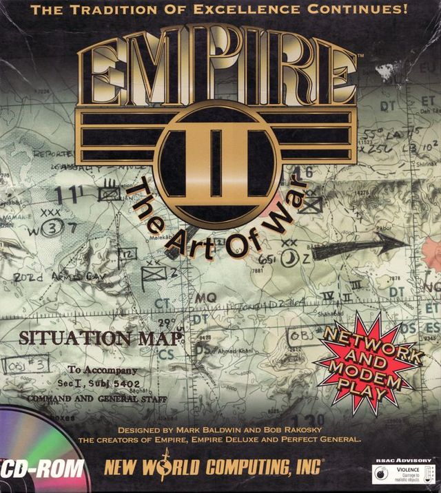 Game cover: Empire II: The Art of War