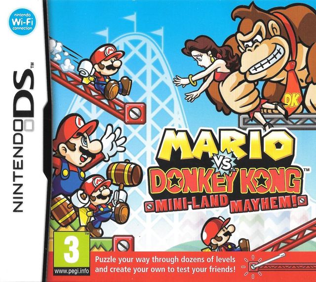 Game cover: Mario vs. Donkey Kong: Mini-Land Mayhem!