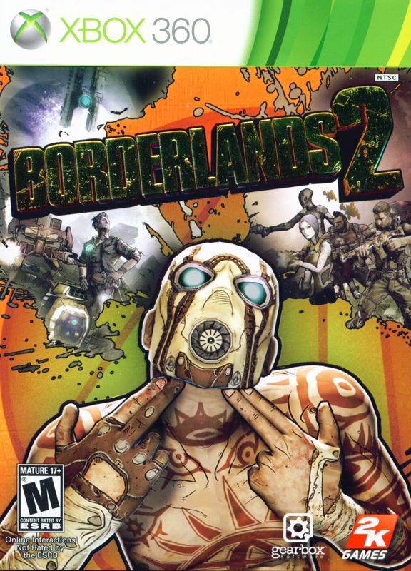 Game cover: Borderlands 2