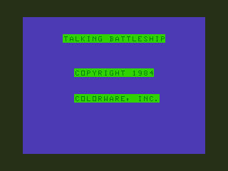 Game cover: Talking Battleship