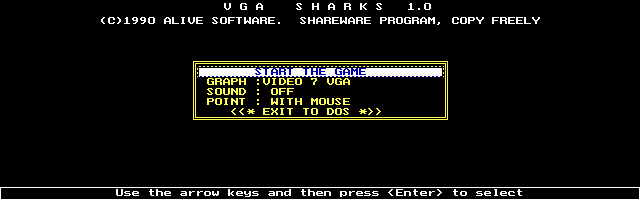 Game cover: VGA Sharks