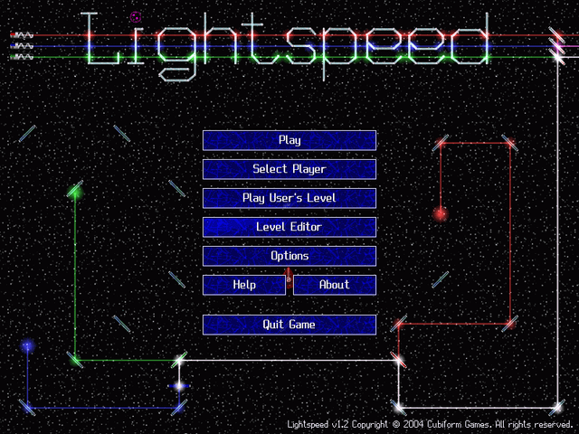 Game cover: Lightspeed