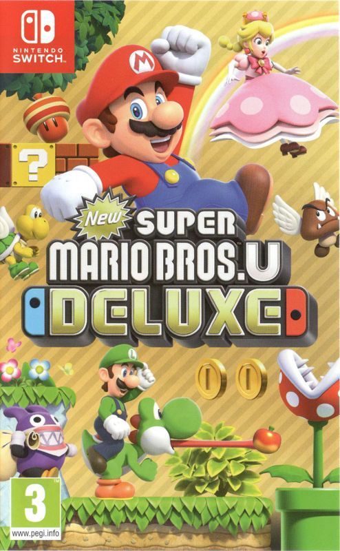 Game cover: New Super Mario Bros. U Deluxe