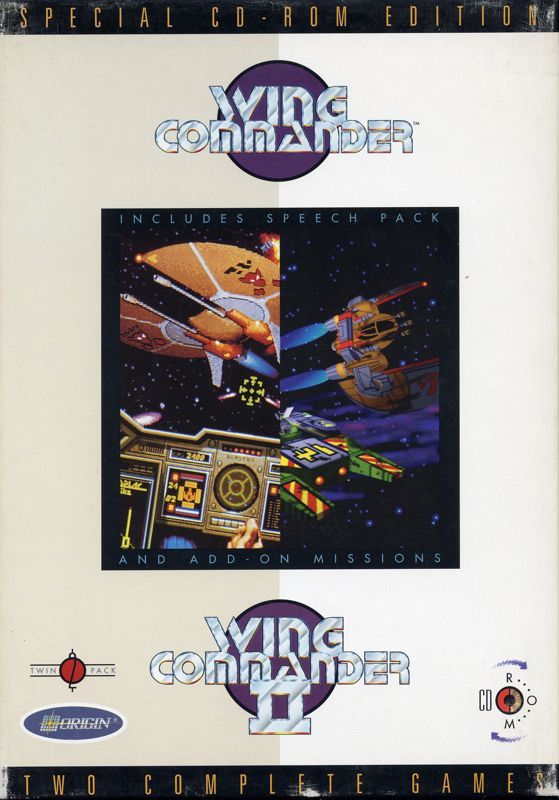 Game cover: Wing Commander / Wing Commander II (Special CD-ROM Edition)