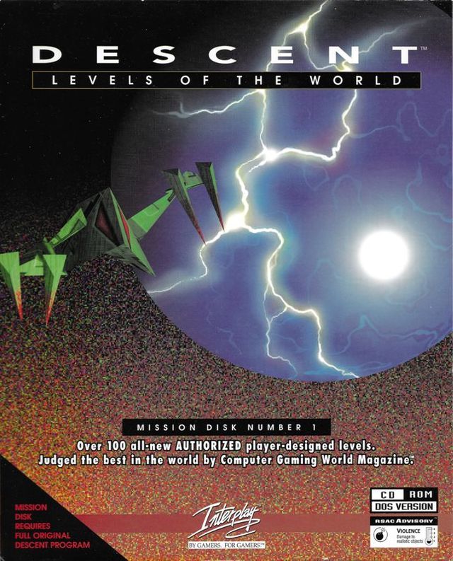 Game cover: Descent: Levels of the World