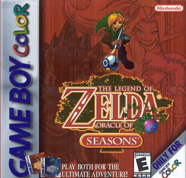 Game cover: The Legend of Zelda: Oracle of Seasons