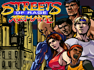 Game cover: Streets of Rage Remake