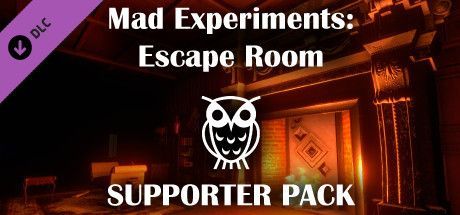 Game cover: Mad Experiments: Escape Room - Supporter Pack