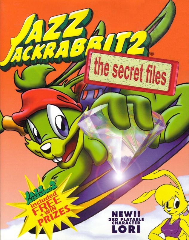 Game cover: Jazz Jackrabbit 2: The Secret Files
