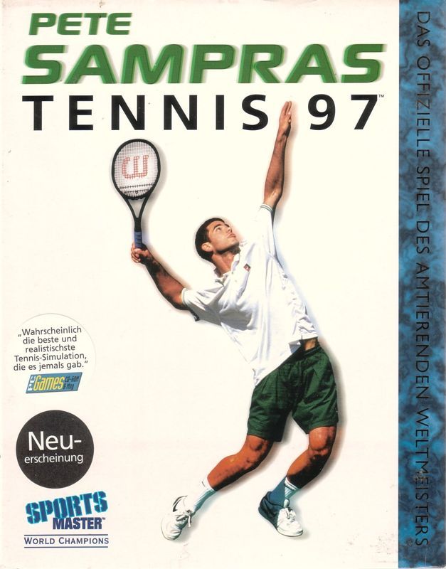 Game cover: Pete Sampras Tennis 97