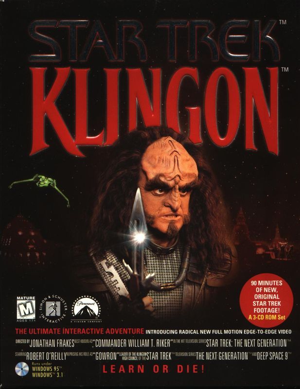 Game cover: Star Trek: Klingon