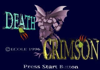 Game cover: Death Crimson