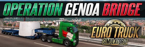 Game cover: Euro Truck Simulator 2: Operation Genoa Bridge