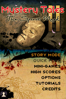 Game cover: Mystery Tales 2: The Spirit Mask