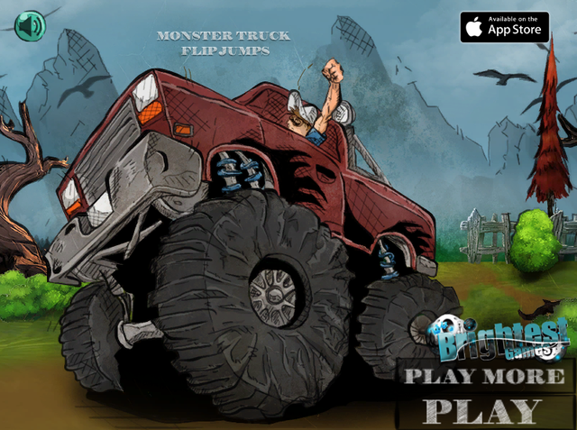 Game cover: Monster Truck Flip Jumps