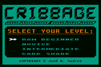 Game cover: Cribbage