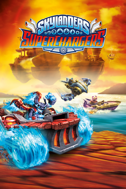 Game cover: Skylanders: SuperChargers