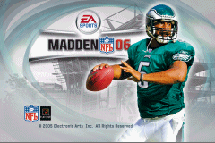 Game cover: Madden NFL 06