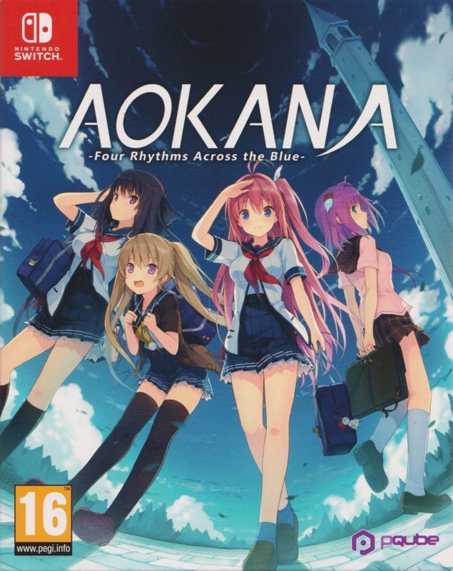 Game cover: Aokana: Four Rhythms Across the Blue (Limited Edition)