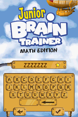 Game cover: Junior Brain Trainer: Math Edition